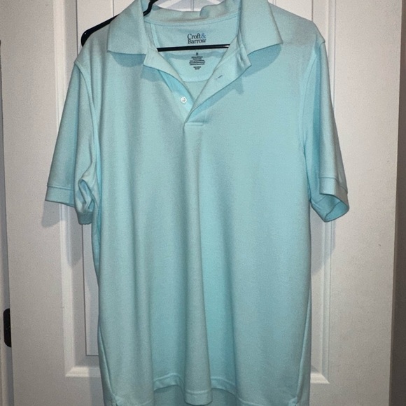 croft & barrow Other - Croft & Barrow Men's Sky Blue Polo Shirt